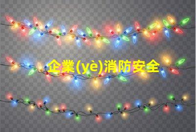 企業(yè)消防安全提高企業(yè)防火意識(shí)與應(yīng)急措施