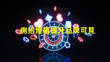 側招燈箱提升品牌可見性的最佳選擇