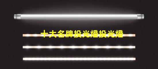 十大名牌投光燈投光燈選購指南與推薦
