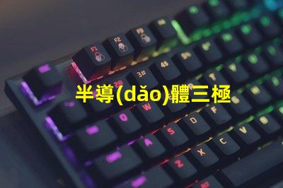 半導(dǎo)體三極管深度解析其在現(xiàn)代電子中的關(guān)鍵作用