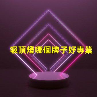 吸頂燈哪個牌子好專業(yè)評測的品牌推薦,助您挑選最佳選項