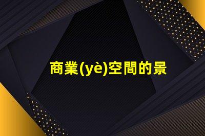 商業(yè)空間的景觀設(shè)計提升客戶體驗的關(guān)鍵要素是什么