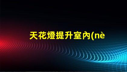 天花燈提升室內(nèi)照明效果的理想選擇