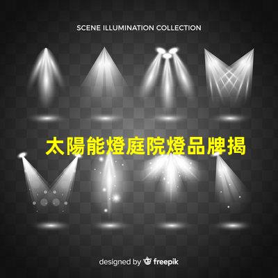 太陽能燈庭院燈品牌揭示市場(chǎng)上最具潛力的選擇
