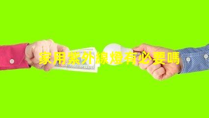 家用紫外線燈有必要嗎了解紫外線燈的實際作用及安全性