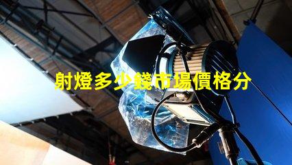 射燈多少錢市場價格分析與選購指南