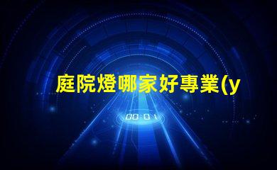 庭院燈哪家好專業(yè)庭院燈品牌推薦與評測