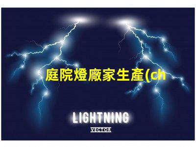 庭院燈廠家生產(chǎn)高效照明解決方案的選擇