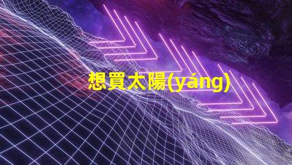 想買太陽(yáng)能路燈全面解析太陽(yáng)能路燈的優(yōu)勢(shì)與選擇指南