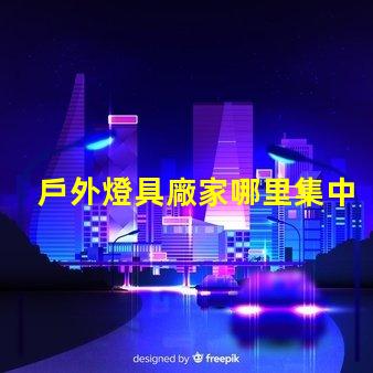 戶外燈具廠家哪里集中探索最具競爭力的生產(chǎn)聚集地