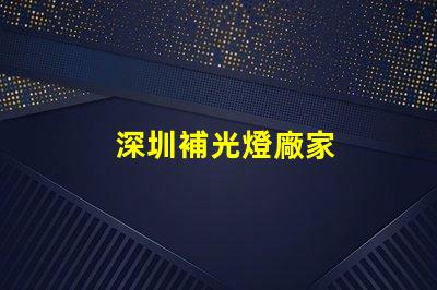 深圳補光燈廠家