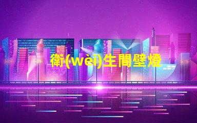 衛(wèi)生間壁燈提升空間氛圍的照明解決方案,你知道如何選擇嗎