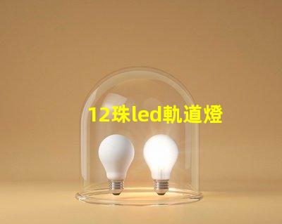 12珠led軌道燈