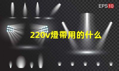 220v燈帶用的什么燈珠