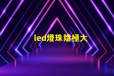 led燈珠陰極大