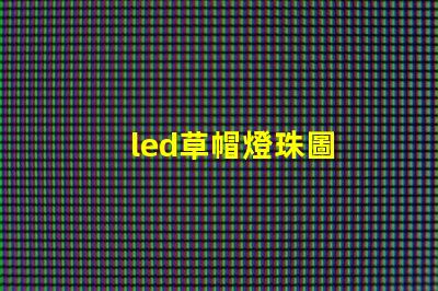 led草帽燈珠圖