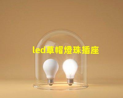led草帽燈珠插座