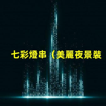 七彩燈串（美麗夜景裝飾品）
