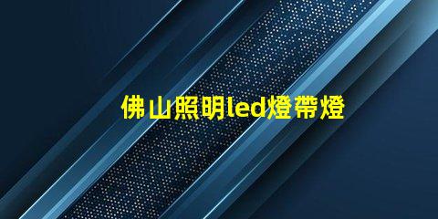 佛山照明led燈帶燈珠