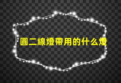 圓二線燈帶用的什么燈珠