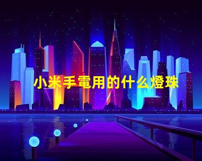 小米手電用的什么燈珠