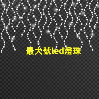 最大號led燈珠