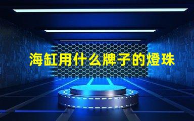 海缸用什么牌子的燈珠