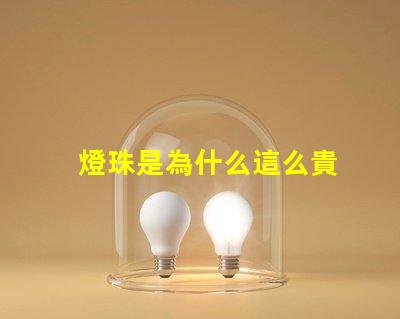 燈珠是為什么這么貴