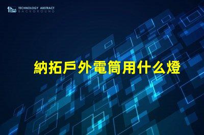 納拓戶外電筒用什么燈珠