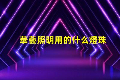 華藝照明用的什么燈珠