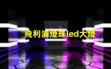 飛利浦燈珠led大燈