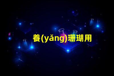 養(yǎng)珊瑚用什么燈珠