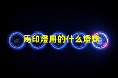 馬印燈用的什么燈珠