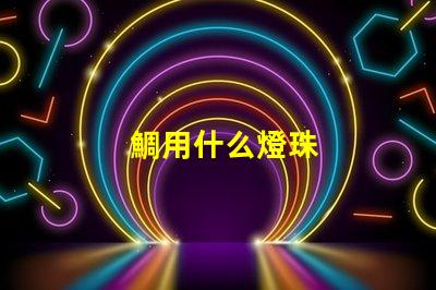 鯛用什么燈珠