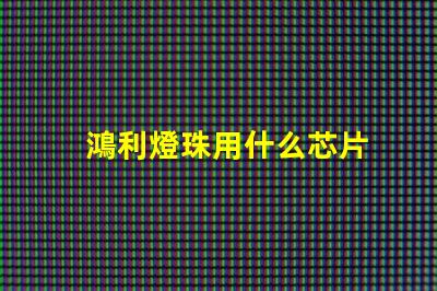 鴻利燈珠用什么芯片